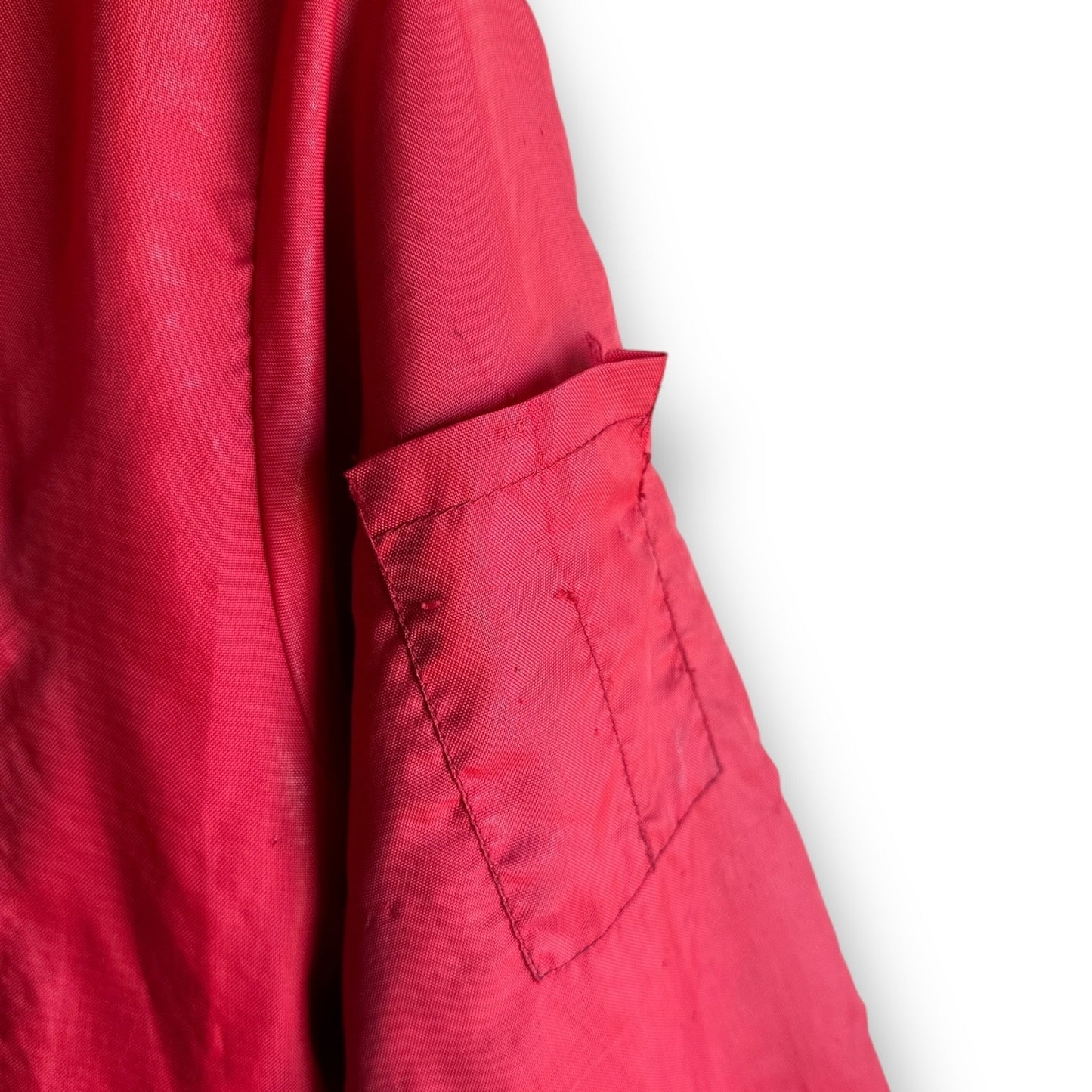 Vintage 70s Conoco Red Quilt-Lined Work Jacket – Size L