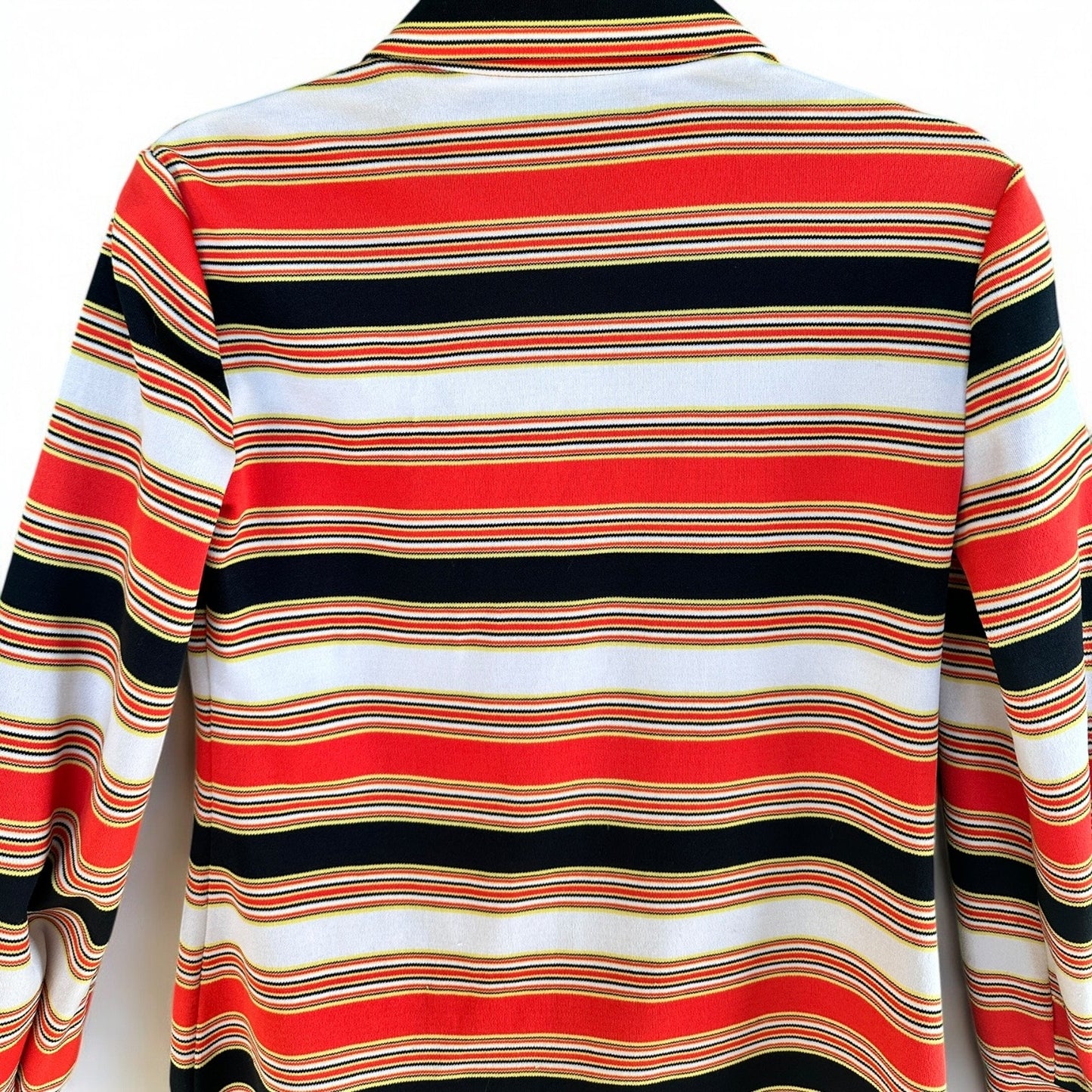 Vintage 1970s Act III Long Sleeve Polyester Dagger Collared Button-Down Shirt - Size: M/L