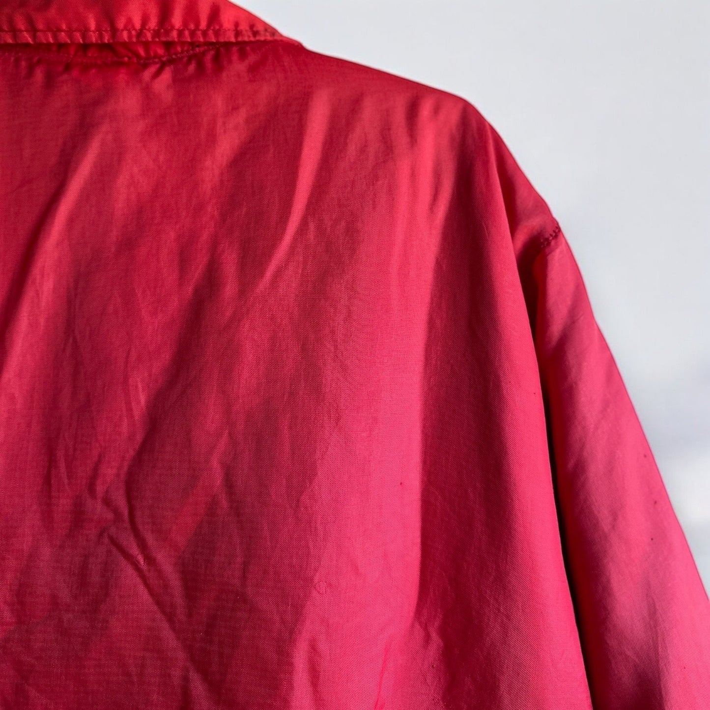 Vintage 70s Conoco Red Quilt-Lined Work Jacket – Size L