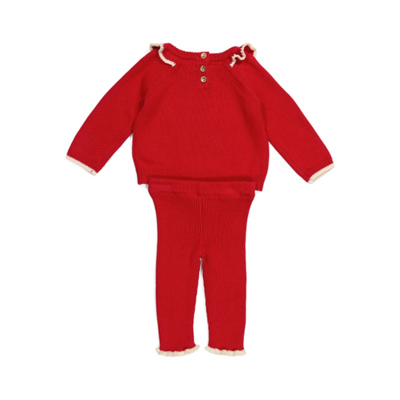 NWT Tahari Baby 3-Piece Christmas Sweater Outfit - Size 3-6 Months