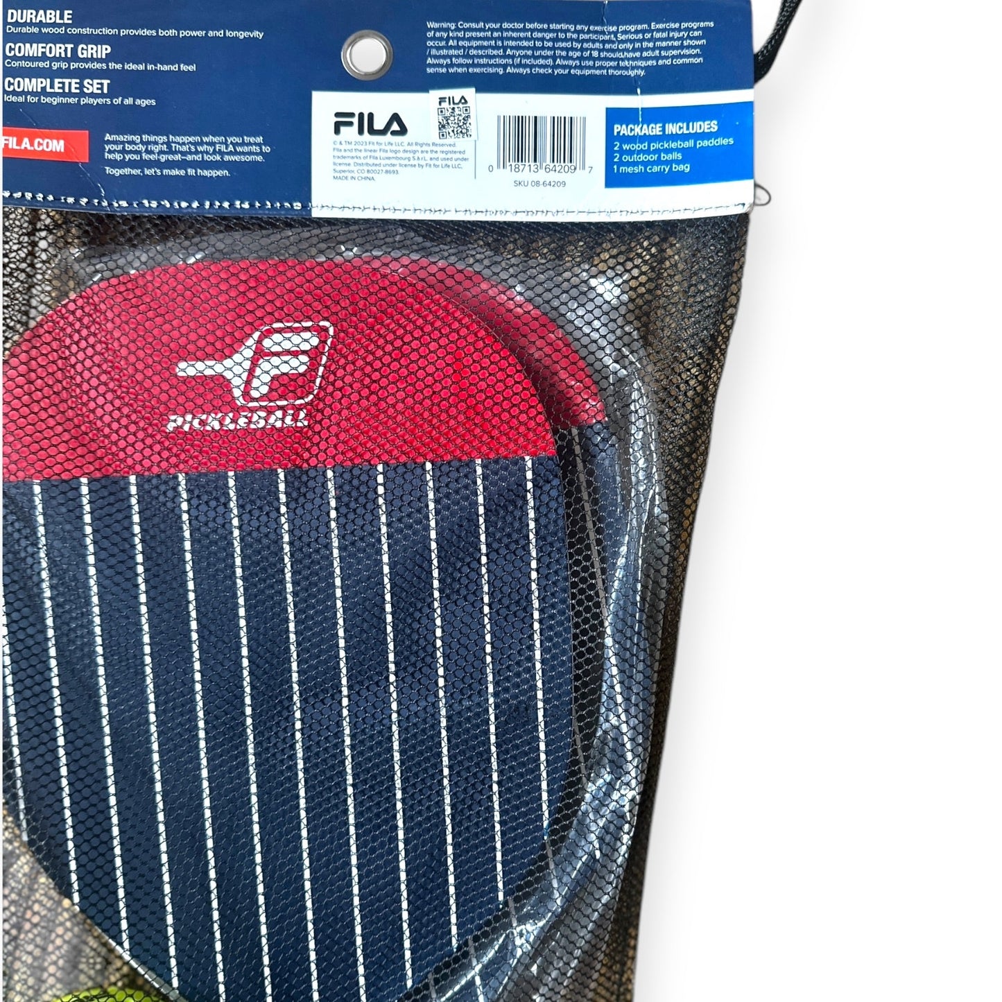 NWT Fila Sideout Pickleball Starter Kit Set