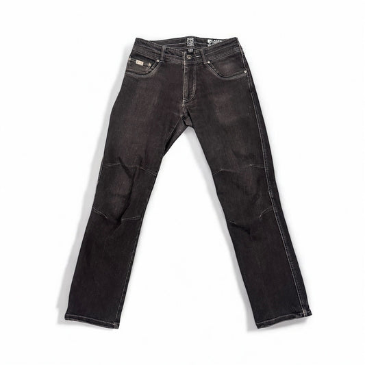 KÜHL Riot Jeans Men’s 32 Black Denim Y2K Rugged Utility Fit Vintage 2000s Grunge - Size 32