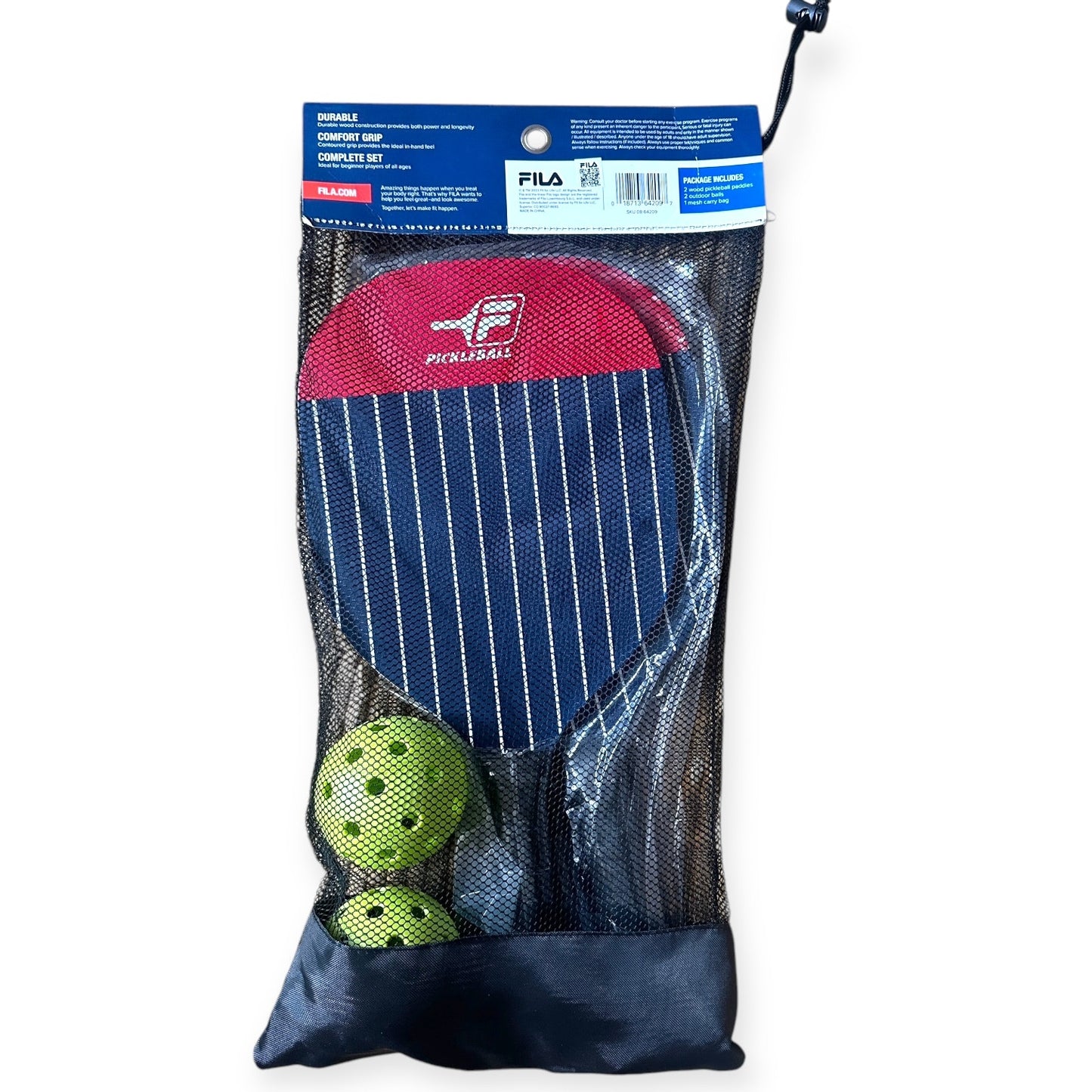 NWT Fila Sideout Pickleball Starter Kit Set