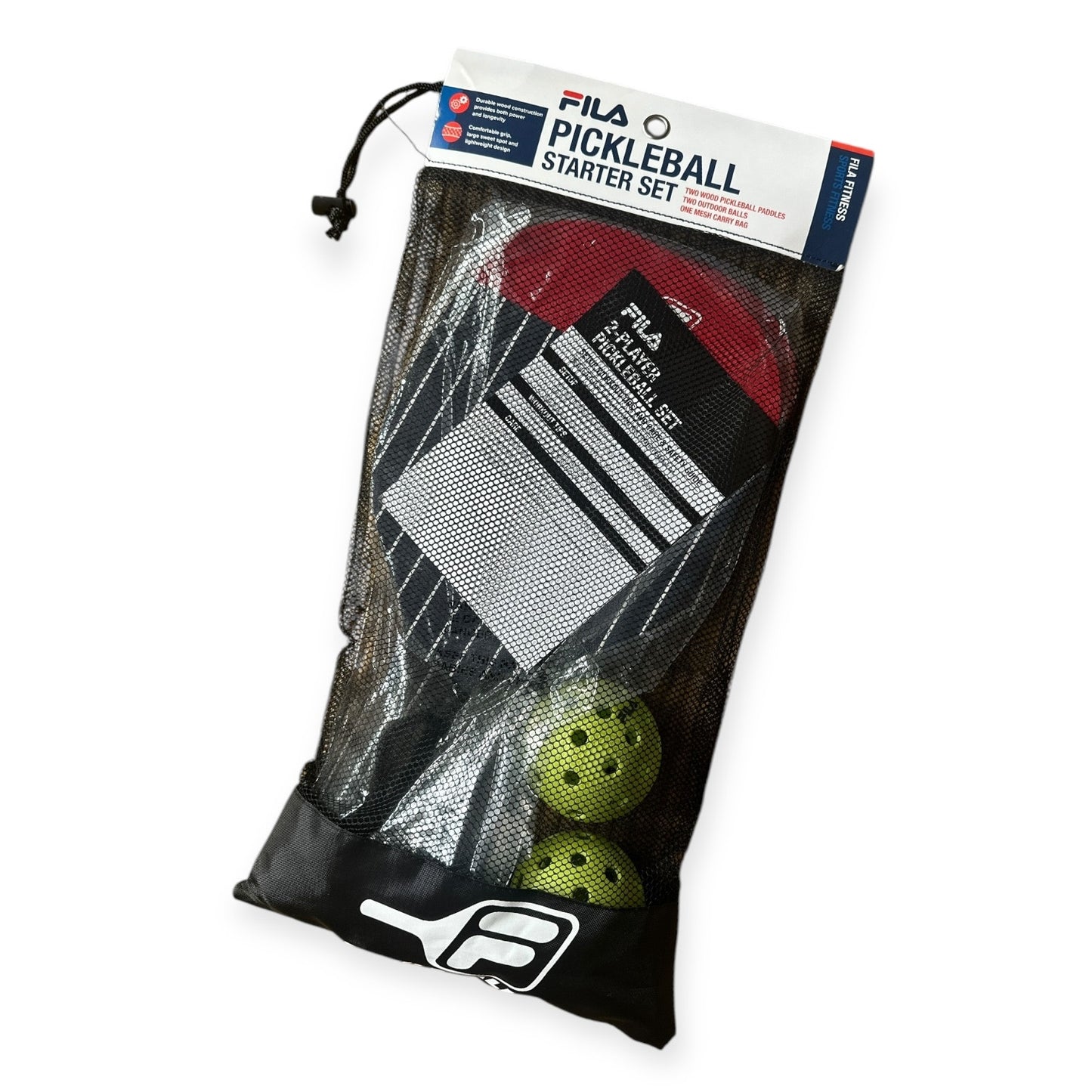 NWT Fila Sideout Pickleball Starter Kit Set